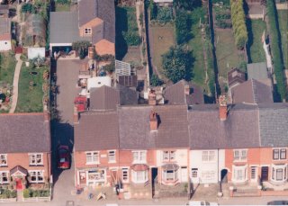 Aerial View of Warner Street Shop