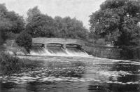 P) The Path from the Mill-site to the weir.