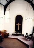 Baptist Church interior in 1983