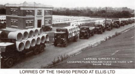 Lorries at Ellis